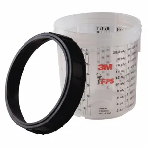 3M 16122 Midi Cup Liner, 13.5 Oz, Size, Plastic, 2 Pk | CE9VQY 483P75