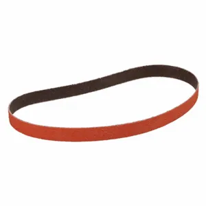 3M 984F Sanding Belt, 18 Inch Length, 3/4 Inch Width, Ceramic, 80 Grit, Medium, Coated | CE9KUT 20RV43