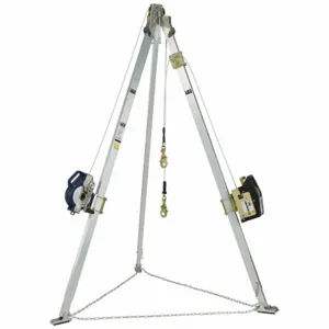 3M 8301068 Tripod Combo, 7 ft to 9 ft Height, 5 3/8 ft to 8 1/4 ft Base, 350 lb Wt Capacity | CV4FMZ 61DG38