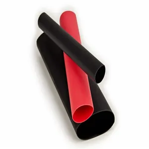 3M EPS400-.350-6-Black PK100 Heat Shrink Lined Rigid 0.35 In, 100 Pk | AD3PUJ 40L339