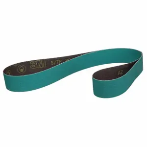 3M 577F Sanding Belt, 60 Inch Length, 2 1/2 Inch Width, Zirconia Alumina, 60 Grit | CE9KRA 20RU65