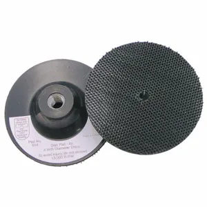 3M 914 Hook and Loop Disc Backup Pad, 4 Inch Size, 5/16-24 Inch Threaded Shaft | CF2AJE 20RU53