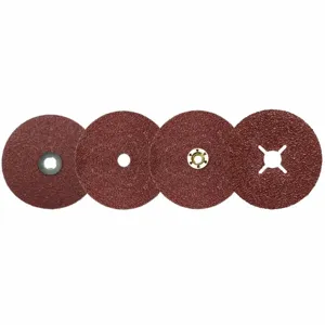 3M 982C Fiber Disc, Ceramic, Coated, 4 1/2 Inch Disc Diameter, 7/8 Inch Mounting Hole, 25 Pk | CF2GKP 19G399