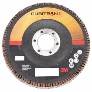 3M 967A Flap Disc, Ceramic, 4 1/2 Inch Disc Diameter, 60 Abrasive Grit | CF2DPW 32UL81