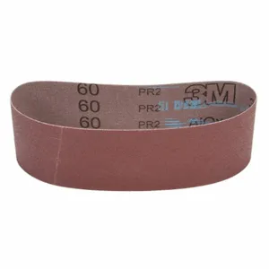 3M 27498 Sanding Belt 3 Inch W x 21 Inch Length Ao 60gr, 50 Pk | AB9JLQ 2DJX4