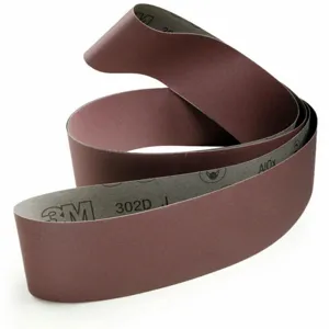 3M 7010363109 Sanding Belt, 3 Inch W X 132 Inch L Oxide, 80 Grit, J Wt Cloth Backing, 80, 50 PK | CN7VVM 59PN78