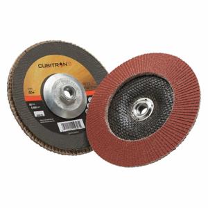 3M 967A Flap Disc, Ceramic, 7 Inch Disc Diameter, 40 Abrasive Grit | CF2DNQ 30CP42