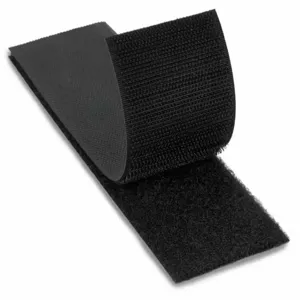 3M SJ3401 Loop Type Reclosable Fastener With No Adhesive, Black, 5/8 Inch x 150 Feet, 18 Pk | CE9YAP 29WR44