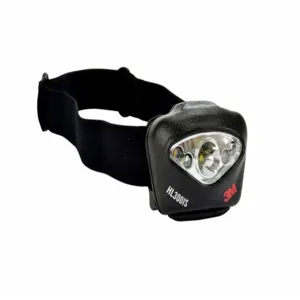 3M HL300IS Headlamp, Plastic, Maximum Lumens Output 150, Black | CF2AVW 52WZ18