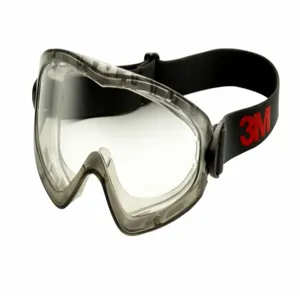 3M GG2891S-SGAF Anti-Fog Non-Vented Protective Goggles, Clear Lens | CF2TFE 475M56