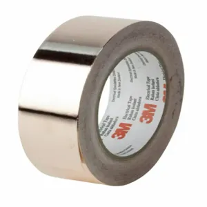 3M 1194 3/4 x 36 yd Copper Shielding Foil Tape, Acrylic, 2.6 mil Thick, 3/4 Inch X 36 Yard, Copper, 12 Pk | CF2LTY 2JNX9