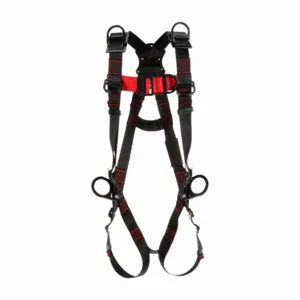 3M 1161516 Vest-Style Positioning/Climbing/Retrieval Harness, Mating/Mating, 2Xl, Steel | CN7WNB 470X19