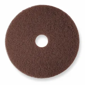 3M 7100 Stripping Pad 15 Inch Brown, 5 Pk | AE2APN 4WD10