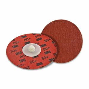 3M 27717 Locking Sanding Discs 2 Inch 80 Grit Tr, 50 Pk | AF6GXA 19E375