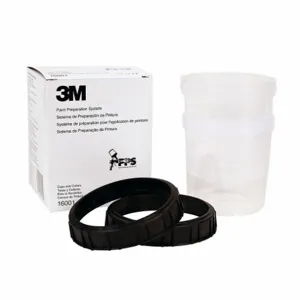 3M 16001 Mixing Cup And Collar Regular, 8 Pk | AC2ECG 2JDD6