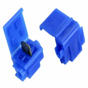 3M 804-BULK Insulation Displacement Connector, Blue, Single U-Element, 2 Ports, 5000 PK | CN7VKX 2JPY3