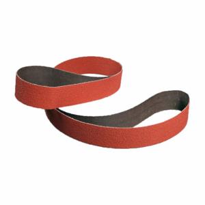 3M 984F Sanding Belt, 42 Inch Length, 1 Inch Width, Ceramic Grain, 80 Grit, Medium | CE9KTD 448C50