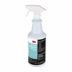 3M TB QUAT Disinfectant, 1 Qt Cleaner Container Size, Bottle Cleaner Container Type, 12 Pk | CF2JTT 3HB90