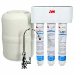 3M 04-04506 Reverse Osmosis System, Includes Faucet, Tank | CE9PXF 54TL24