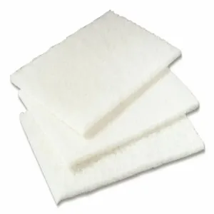 3M 00048011074450 Scouring Pad White 6 Inch L 9 Inch W, 60 Pk | AD9ZGK 4VZ82