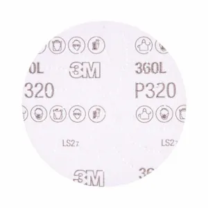 3M 360L Hook and Loop Sanding Disc, Coated, Non-Vacuum, 5 Inch Disc Diameter, 100 Pk | CF2AFN 48XA44