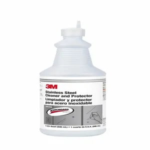 3M 85901 Metal Cleaner and Protectant, 1 Qt Cleaner Container Size, 6 Pk | CE9VXV 46UA67