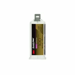 3M DP100 Epoxy Adhesive, Ambient Cured, 200 Ml, Dual-Cartridge, Clear, Thick Liquid | CN7UDH 797NX3