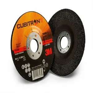 3M 60440305518 Depressed Center Wheels, 7 Inch Dia, 7/8 Inch Hole, Ceramic, 36 Grit, Type 27, Cubitron Ii | CN7UAP 53AY57