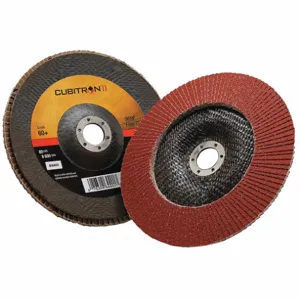 3M 969F Flap Disc, Ceramic Grain, 7 Inch Disc Diameter, 60 Abrasive Grit | CF2DRL 448D86