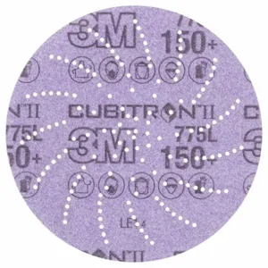 3M 775L Hook and Loop Sanding Disc, Coated, Non-Vacuum, 3 Inch Disc Diameter | CF2AFY 448A74