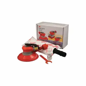 3M 20327 Air Orbital Sander, 3/16 Inch Orbit, Self-Vacuum, Midweight, 0.3 Hp, 17 Scfm, 2 Lb | CN7TQN 58MM24