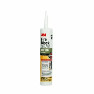 3M FB136 Firestop Sealant, 10 Oz Cartridge, Not Rated Fire Rating, Gray | CF2DYA 5PB33