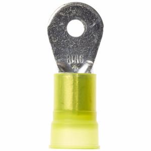 3M MN4-10RK Ring Terminal Yellow Brazed 4 Awg, 200 Pk | AC2FNE 2JME3