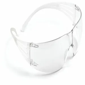 3M SF201SGAF-BLU Safety Glasses, Anti-Fog /Anti-Scratch, No Foam Lining, Traditional Frame | CN7VTM 493X64