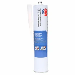 3M 560 White Sealant, Polyurethane, 10.5 Oz Cartridge | CE9BQA 29UJ55