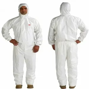 3M 4545-2XL Coveralls, Microporous, Bound/Serged Seam, Bulk, 2Xl, 20 PK | CN7TZM 61DJ02