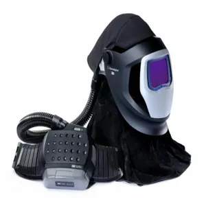 3M 38-1101-30iSW Welding Helmet Kit, Universal, Black | CE9BUE 498W15