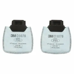 3M D3078 Filter, White, Pair | CF2EAC 55MY68