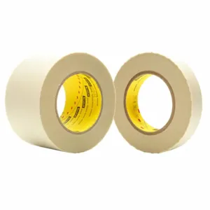 3M 361 Utility Cloth Tape, 1 Inch X 60 Yard, 7.5 mil Thick, White Cloth | CE9CRF 1VJT9