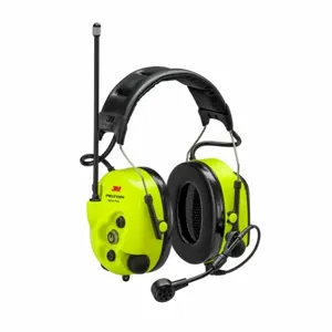 3M MT73H7A4610NA Headset, Over-the-Head Earmuff, 27 dB NRR, Listen/Talk, Yellow | CN2TQJ MT7H7A4610-NA / 45ET97