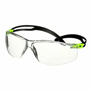 3M SF501SGAF-BLK-FM Safety Glasses, Anti-Fog /Anti-Scratch, Eye Socket Foam Lining, Frameless Frame | CN7VTK 61KP79