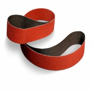 3M 7100244938 Sanding Belt, 9 3/8 Inch W X 132 Inch L, Ceramic, 36 Grit, Yf Wt Cloth Backing, 36, 5 PK | CN7VZG 804H03