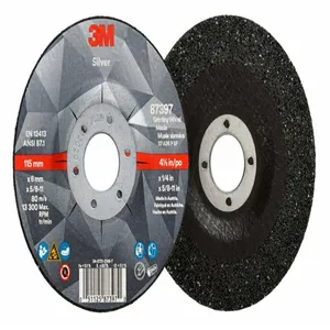 3M 7100245024 Depressed Center Wheels, 4 1/2 Inch Dia, 5/8-11 Inch Hole, Ceramic Grain, 36 Grit, Type 27 | CN7TZY 787CP4