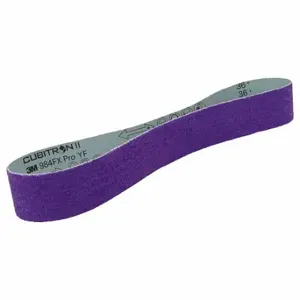 3M 7100245131 Sanding Belt, 2 Inch W X 60 Inch L, Ceramic, 36 Grit, Yf Wt Polyester Backing, 984Fx Pro | CN7VVE 804CL5