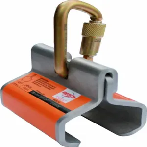 3M 2199938 Rail Anchor, Swivel D-Ring, Sliding Beam Clamp, 5 Inch Depth, 5 Inch Length, Steel | CN7VQX 65YH25