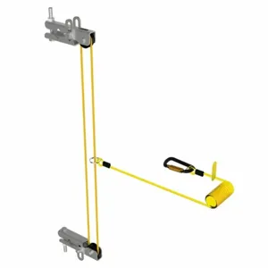 3M 6100566 Ladder Anchor, Steel, 310 lb Capacity, 2 Inch Size Channel Wd | CN7TRA 61DF87