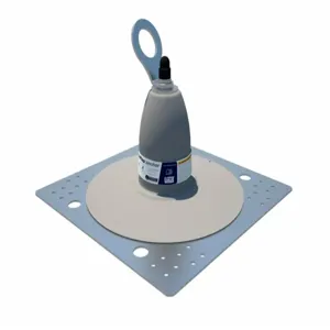 3M 2100140 Roof Top Anchor, 310 Lb Capacity, Flat/Inclined Roofs, Swivel D-Ring, Steel | CN7TRH 61DF52