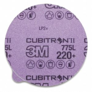 3M 732U Sanding Disc, Fine, Ceramic Grain, Coated, 6 Inch, 220 Abrasive Grit, Non-Vacuum | CE9KFZ 448A48
