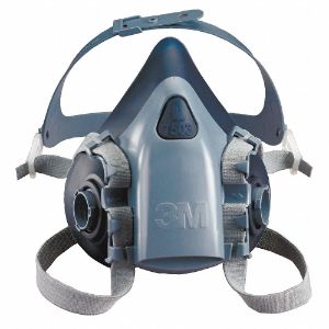 3M 7503 Halbmasken-Atemschutzmaske, Kartuschen im Lieferumfang enthalten Nein, Gesichtsteilmaterial Silikon | CF2BEC 3PB41