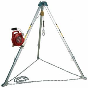 3M 8308006 Confined Space System, 4 3/8 Ft To 8 Ft Ht, 5 Ft To 8 3/4 Ft Base, 350 Lb Wt Capacity | CV4FND 61DG42